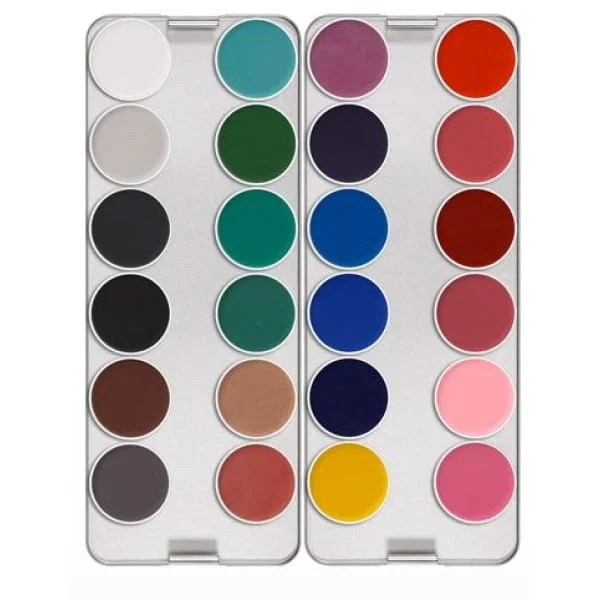 Aquacolor Makeup Palette 24 Colour