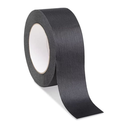 Black Paper Tape 2" (48mm) x 60yds