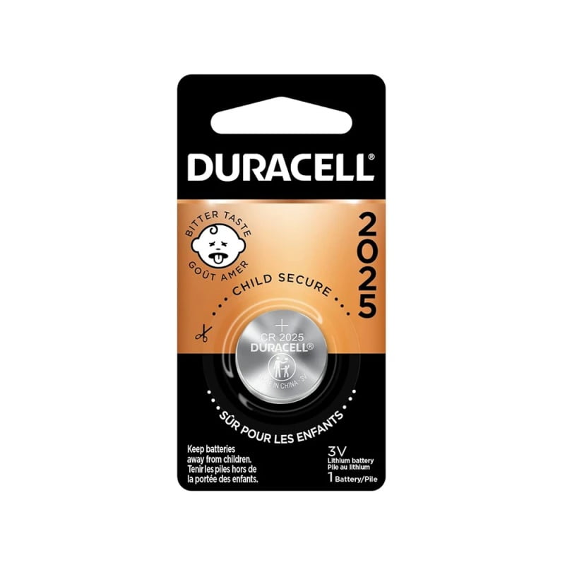 Duracell CR2025 Lithium Coin Battery