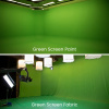 Green Screen Paint vs Fabric