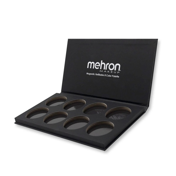 Mehron Empty 8-Color Magnetic Palette