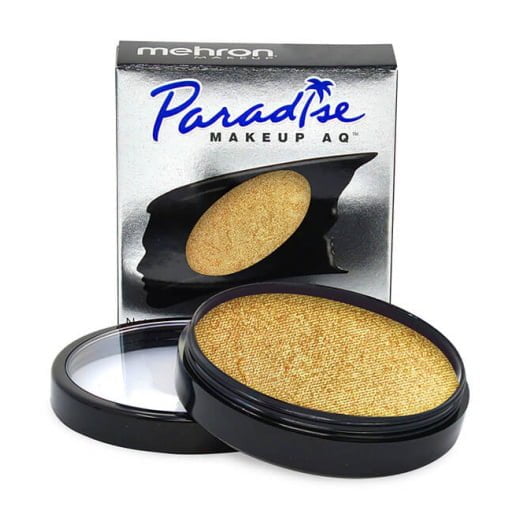 Mehron Paradise AQ Makeup Gold 40g