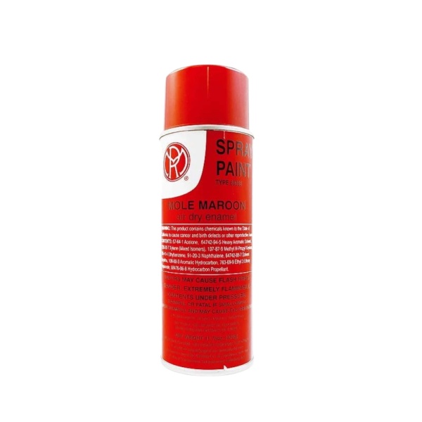 Mole Richardson Maroon Enamel Spray Can