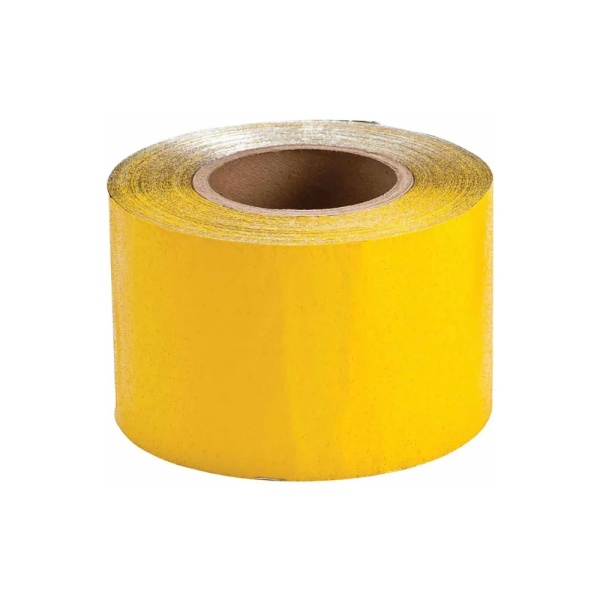 Yellow Pavement Marking Tape 4" x 100 yds