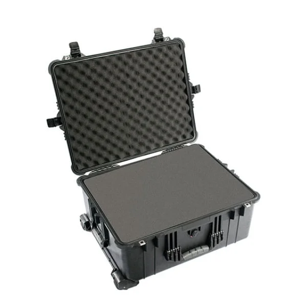 Pelican 0340 Large Wheeled Cube Case With 1 in. Foam Lining