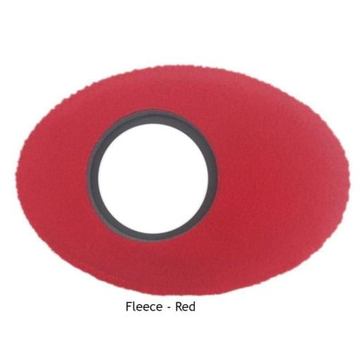 Red Large Oval Eye Cushion
