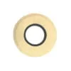 Round Large Genuine English Chamois Eye Cushion