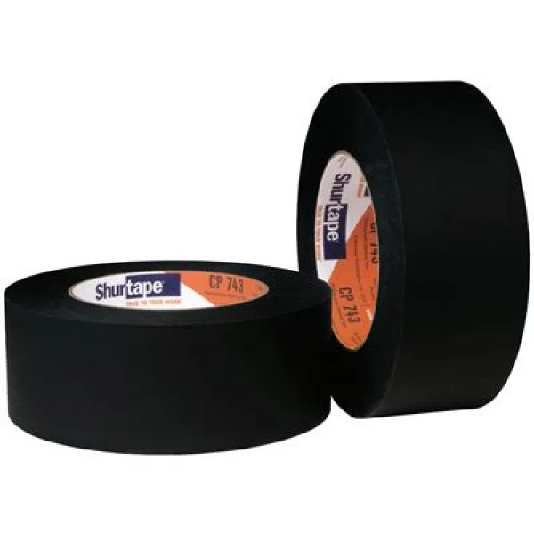 Photographic Paper Tape - Shurtape Black Photo Paper Masking Tape
