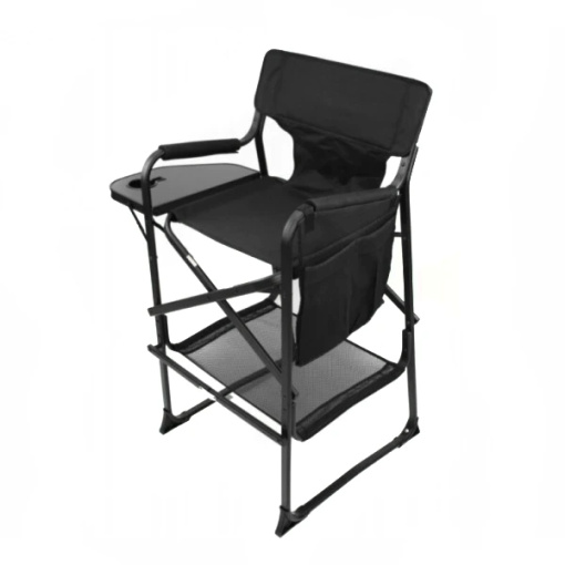 Tuscany Pro Directors Chair One Side Tray - One Side Bag - Tall (29")