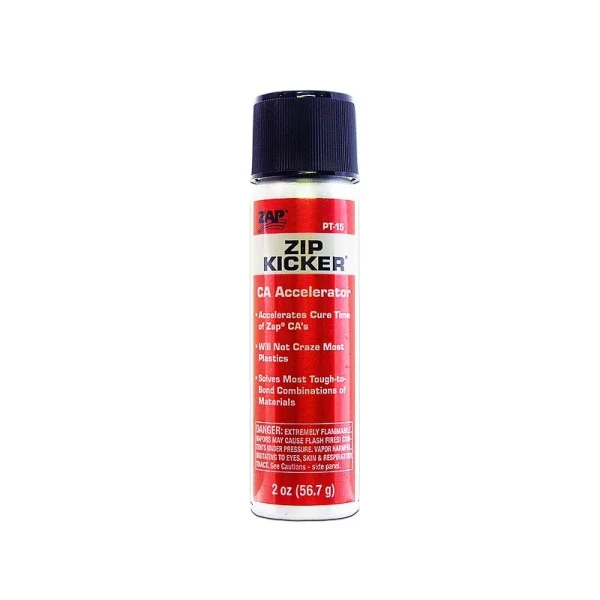 Zip-Kicker Aerosol -Accelerator for Zap and Super Glues