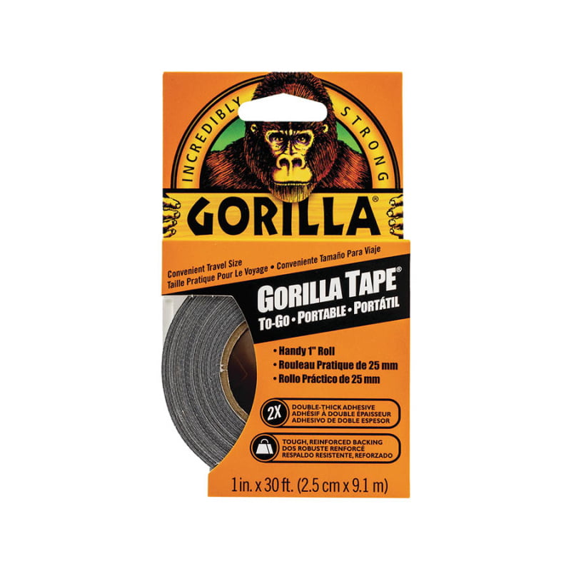 Gorilla To Go Tape 1 inch x 30ft (10 yds)