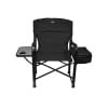 Black Captains Director Chair with Cooler
