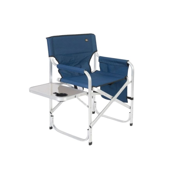 Faulkner Director's Chair with Side Tray & Pouch - Blue