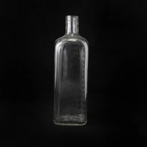 Breakaway Medium Medical Bottle with Numbers (Clear) - Stunt Props