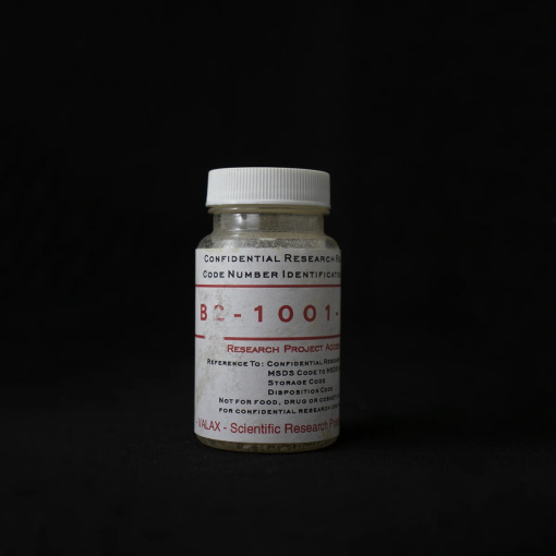 Breakaway Small Medical Jar Labelled