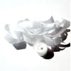 1/2"x 20' White Streamers - Confetti & Streamers For Events