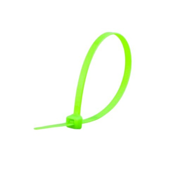 Nylon Cable Ties Fl Green 7.5" (193 mm) - 100/pack
