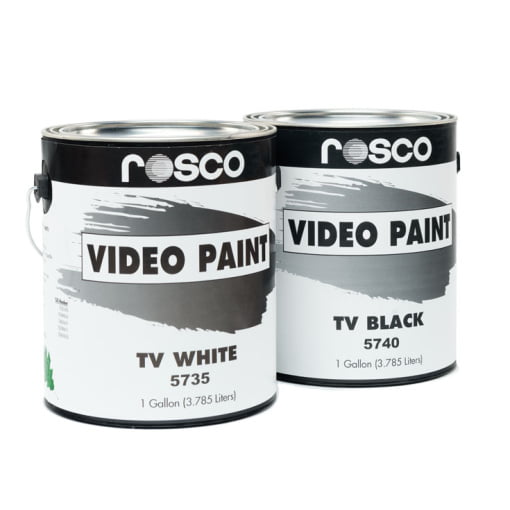 Rosco Video Paint TV White and TV Black