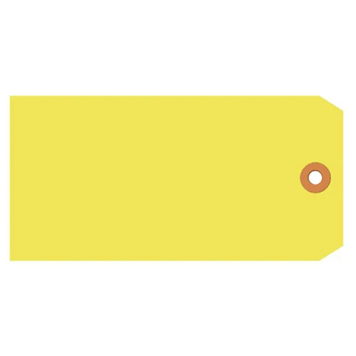 Yellow Custom Hang Tag