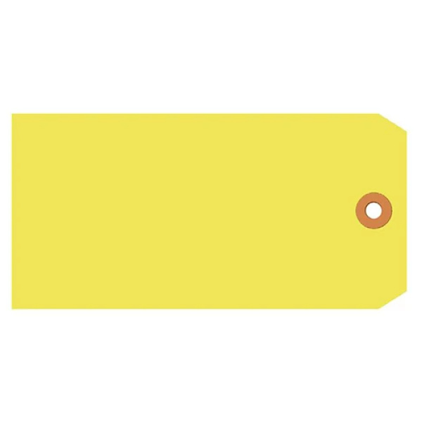 Yellow Custom Hang Tag