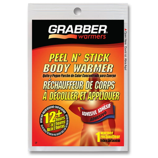 GRABBER WARMERS Peel N Stick Body Warmers 
