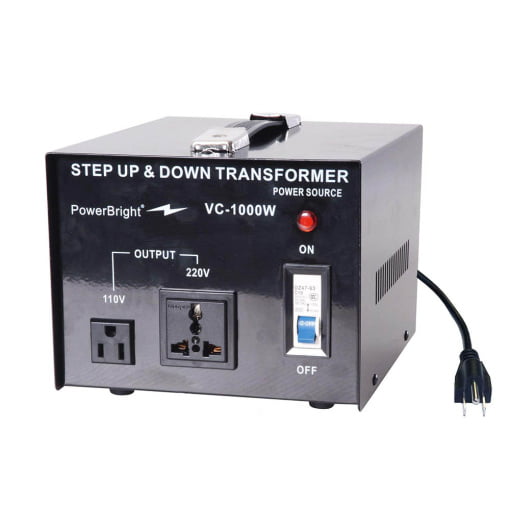 PowerBright Step Up & Down Transformer VC-1000W