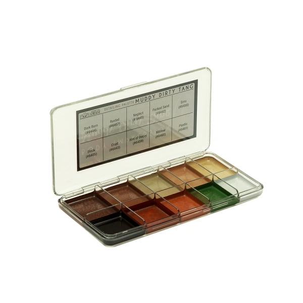 Jordane Cosmetics - Muddy Dirty Tang Alcohol Detailing Palette - Large