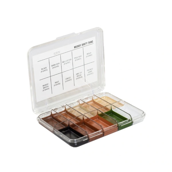 Jordane Cosmetics - Muddy Dirty Tang Alcohol Detailing Palette - Mini