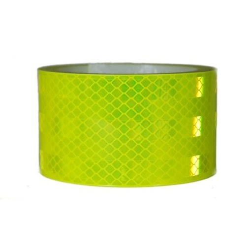 2″ x 15′ 3M 983-72 Diamond Grade Conspicuity Tape - Fluorescent Yellow-Green