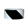 2″ x 36yds Striped Vinyl Tape Black-White