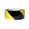 2″ x 36yds Striped Vinyl Tape Black-Yellow