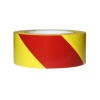 2″ x 36yds Striped Vinyl Tape Yellow-Magenta