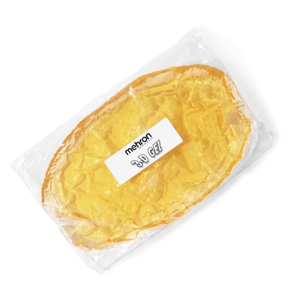 Mehron 3-D Clear Gel Slab 8oz