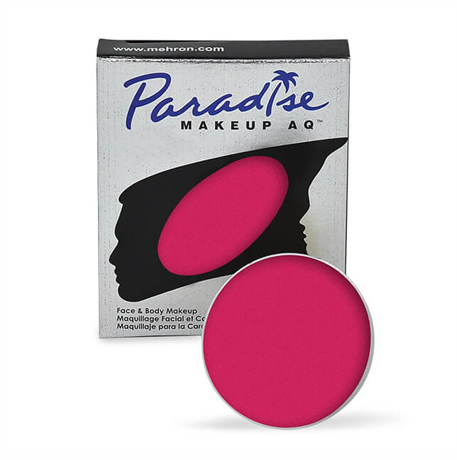 Mehron Paradise Makeup AQ 7g  Dk Pink Face Body Paint Refill