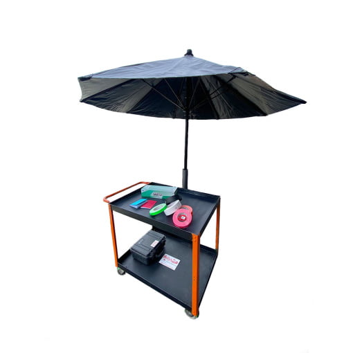 HollyNorth Camera Cart Umbrella