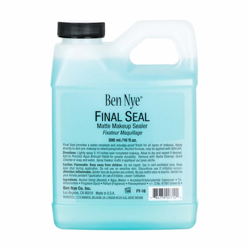 Ben Nye Final Seal Matte Makeup Sealer (Setting Spray)16oz