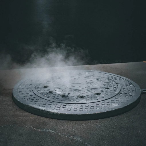 Rent Realistic Manhole Cover - with steam vents - Burnaby/Vancouver Rentals
