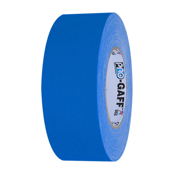 Pro Gaff Electric Blue Cloth Tape 2" (48 mm) x 60 yds