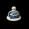Breakaway Urn Vase Top Lid w Flower