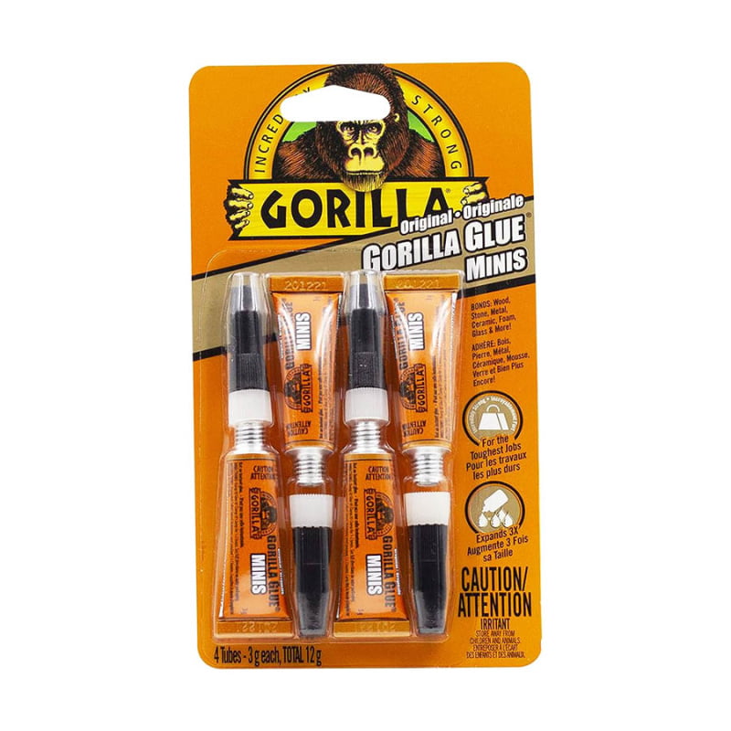 Gorilla Original Glue Minis 4 Pack