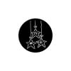 Rosco Holiday Gobo - Dangling Stars - 76536