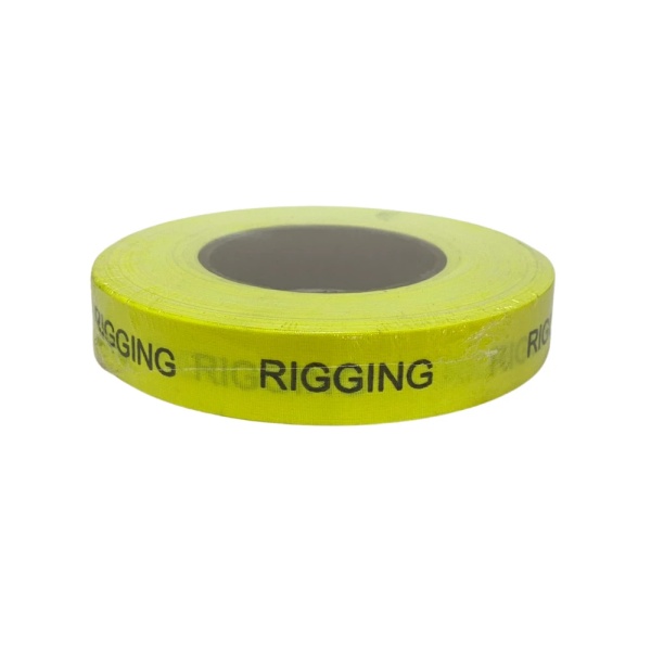 Gaff Tape Rigging Fluorescent Yellow 1" x 60 yds