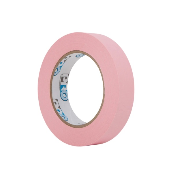 Pro 46 Crepe Paper Tape Pink 1" x 60 yds