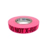 Pro Gaff Do Not X Ray Tape Black on FL Pink 1" x 60 yds