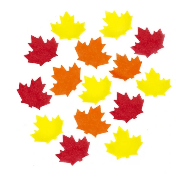Canadian Maple Leaf Confetti - Fall Festival Confetti