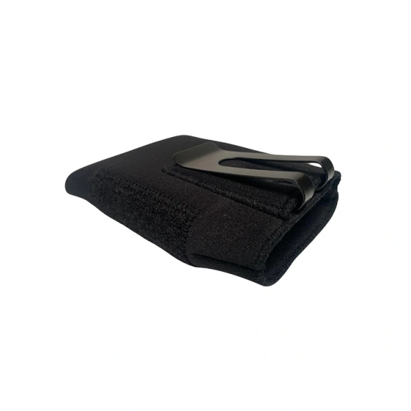 Neoprene Belt Pouch - w Metal Clip