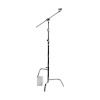 Matthews Studio Equipment 40" Chrome Hollywood C-Stand with Sliding Leg