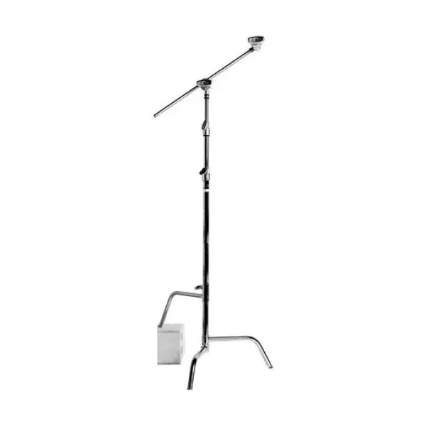 Matthews Studio Equipment 40" Chrome Hollywood C-Stand with Sliding Leg