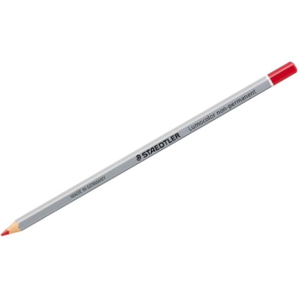 Staedtler Red Omnichrom Non Permanent Pencil STD1082