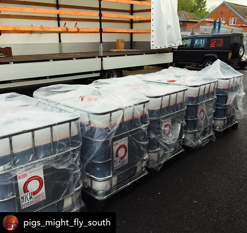 Pigs Might Fly South - Nick Dudman Blood Supply